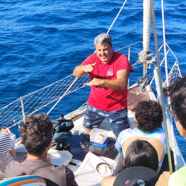 Salida de muestreo de la calidad del agua en Roquetas de Mar (5)