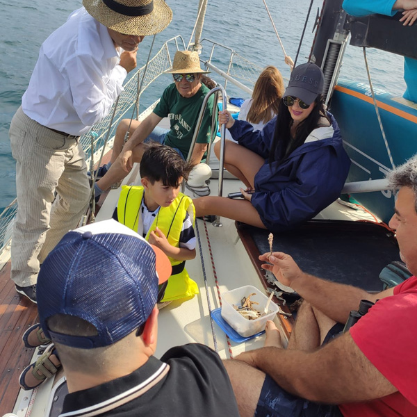Salida de muestreo de la calidad del agua en Roquetas de Mar (8)