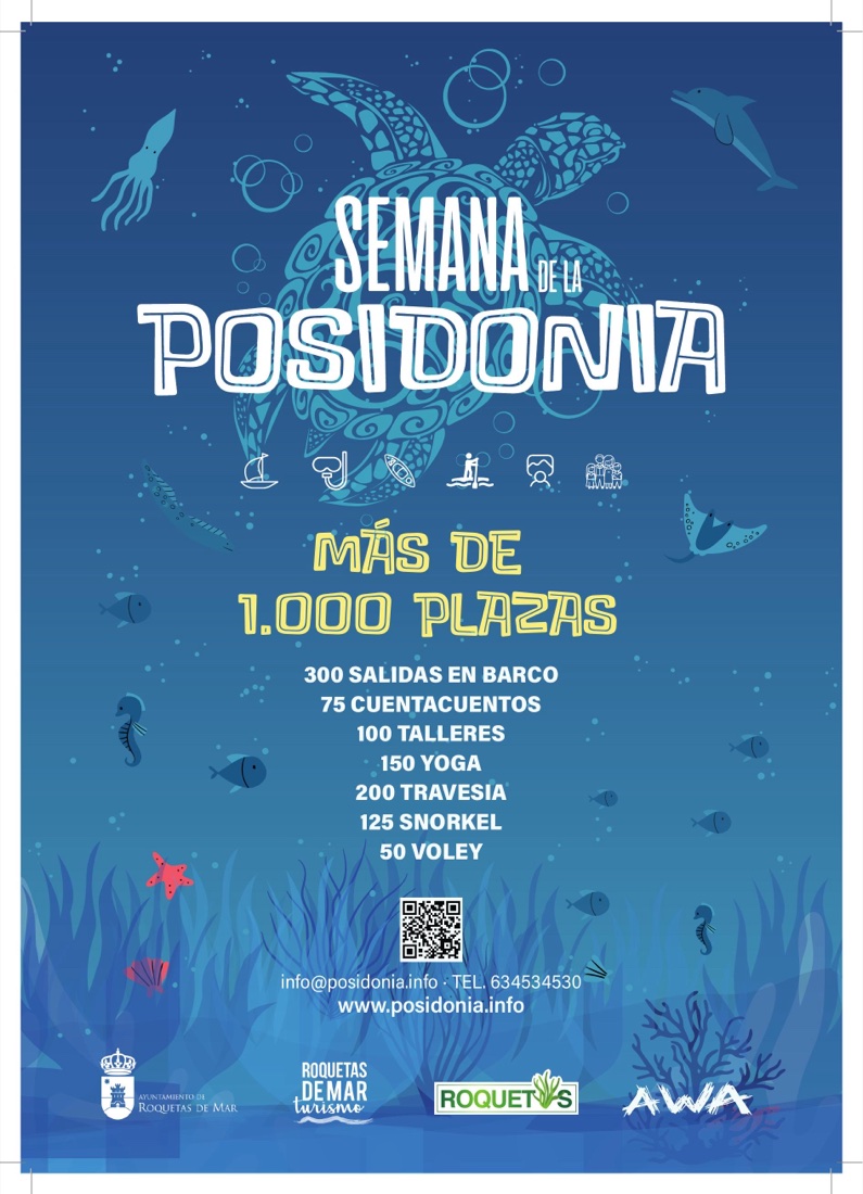 Cartel oficial de la VI Semana de la Posidonia (2025)